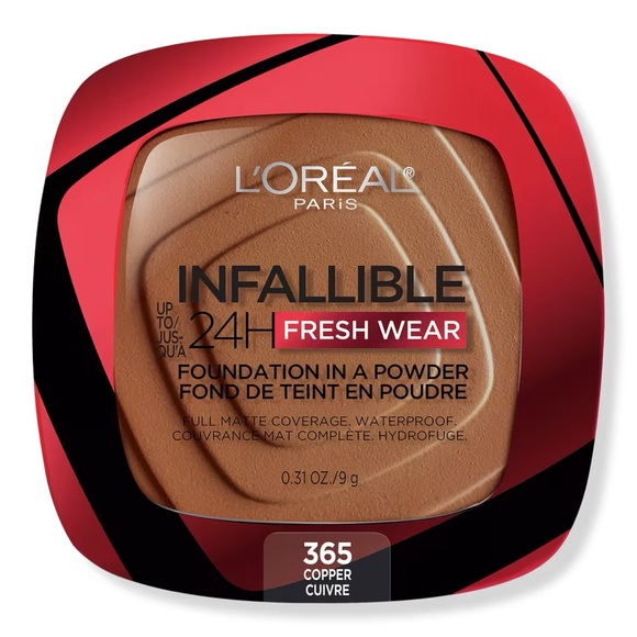 L'Oreal Other - L'Oréal Infallible 24H Fresh Wear Foundation In A Powder - 365 Copper, NEW